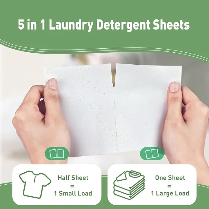 Plastic free recyclable cardboard laundry detergent packaging
