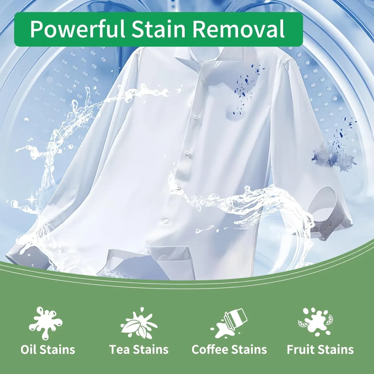 YUCO Laundry Detergent Sheets – 80 Loads Eco-Friendly Liquidless Washer Sheets, Plastic-Free & Hypoallergenic (Fresh & Forest Scent) - Image 7