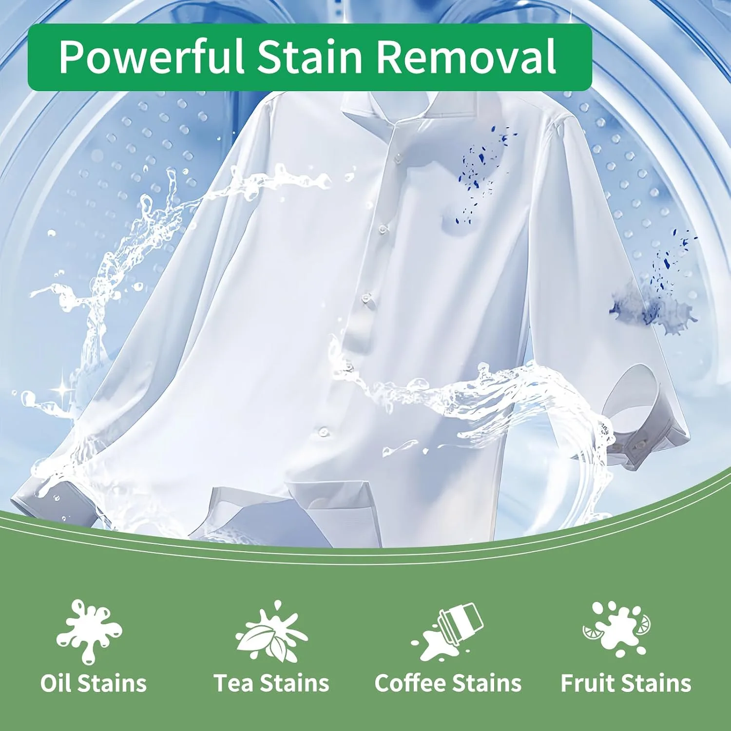 YUCO forest scent laundry detergent sheets