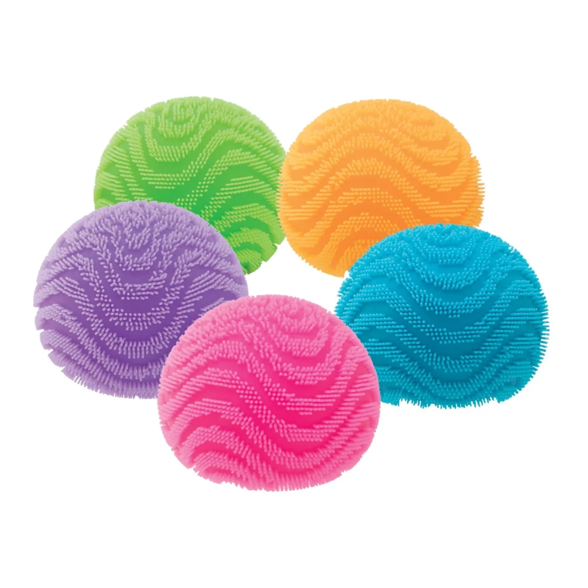 NeeDoh Fuzz Ball Wonder Waves – Schylling Velvet Sensory Squeeze Toy, Soft Cloud Squish 2.25" (Ages 3+) - Image 16