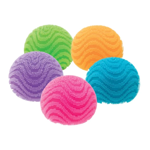 NeeDoh Fuzz Ball Wonder Waves – Schylling Velvet Sensory Squeeze Toy, Soft Cloud Squish 2.25" (Ages 3+) - Image 16