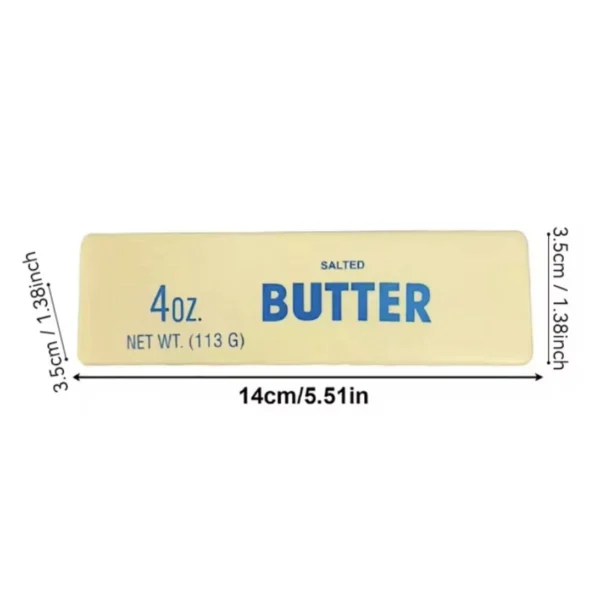 Butter Stick Squishy – Realistic Slow-Rising Squeeze Stress Toy, Soft Sensory Butter Fidget for Kids & Adults (5.5 Inch) - Image 4