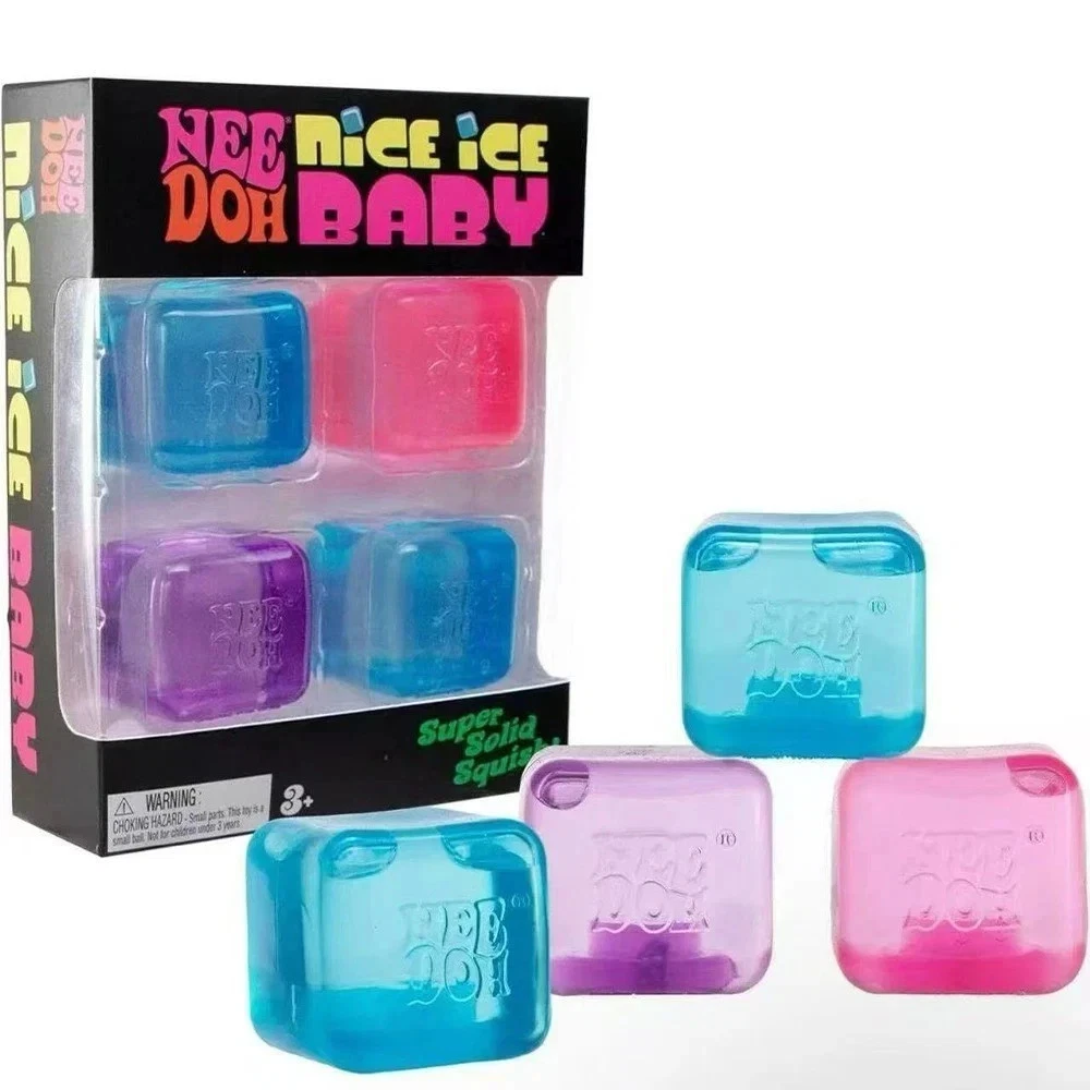 Super solid squish mini ice cube squishy