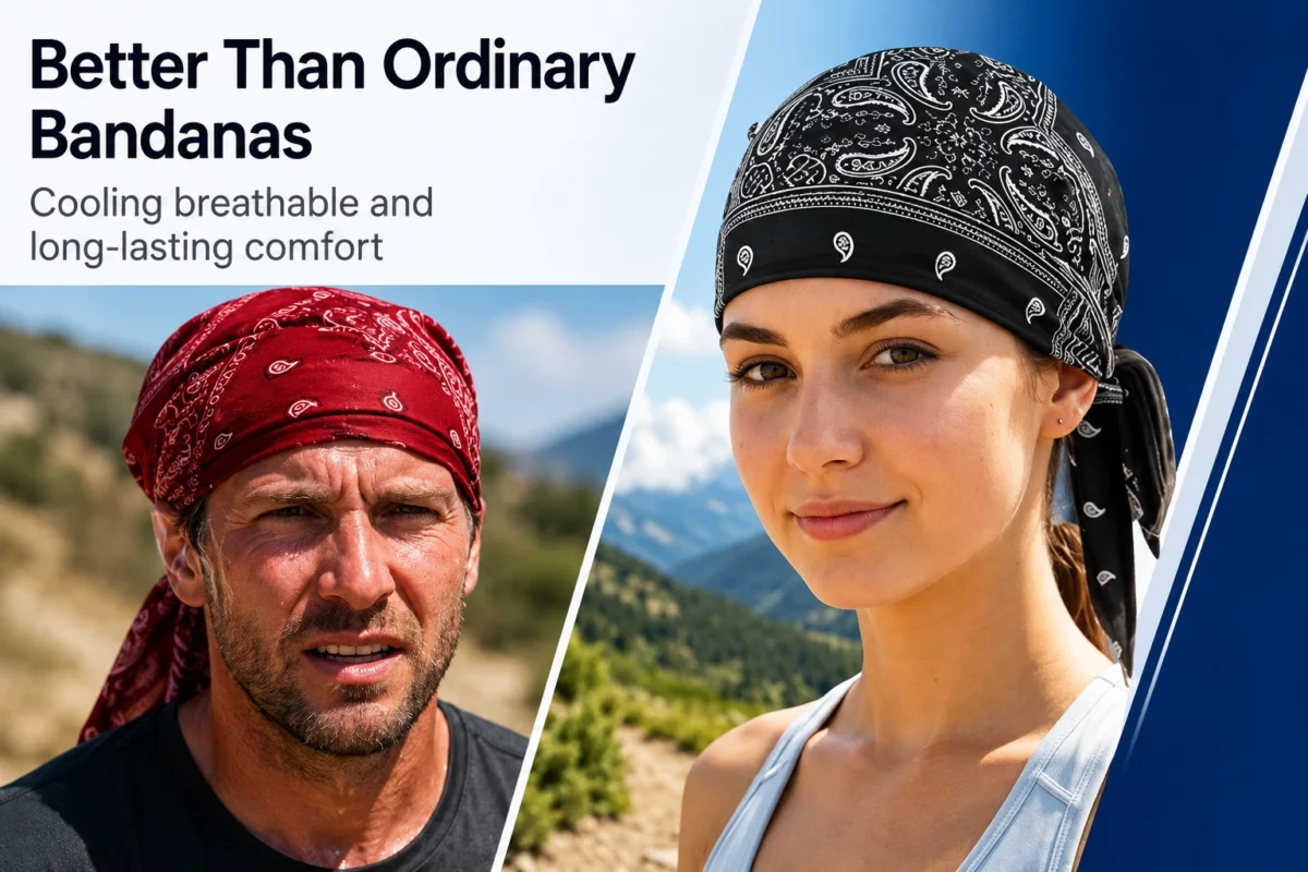 3PC Cooling Skull Cap – Paisley Helmet Liner, Sweat-Wicking Breathable Head Wrap Beanie for Men & Women (Pack of 3) - Image 5