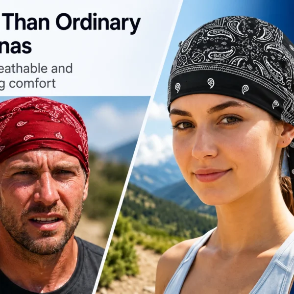 3PC Cooling Skull Cap – Paisley Helmet Liner, Sweat-Wicking Breathable Head Wrap Beanie for Men & Women (Pack of 3) - Image 5